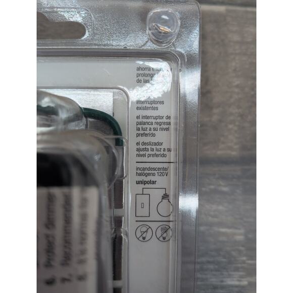 LUTRON tg 10ph toggler DIMMER SWITCH incandescent halogen [105] - Picture 5 of 9